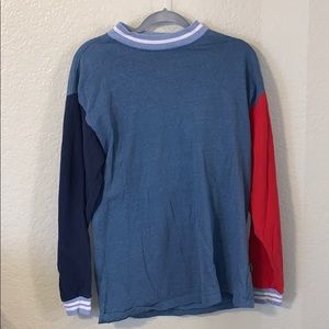Athletic Style Multicolored Sweatshirt